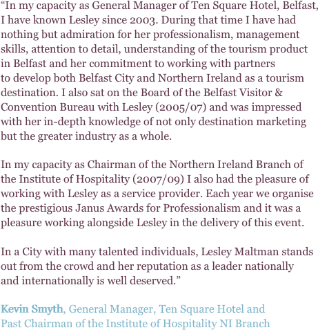 “In my capacity as General